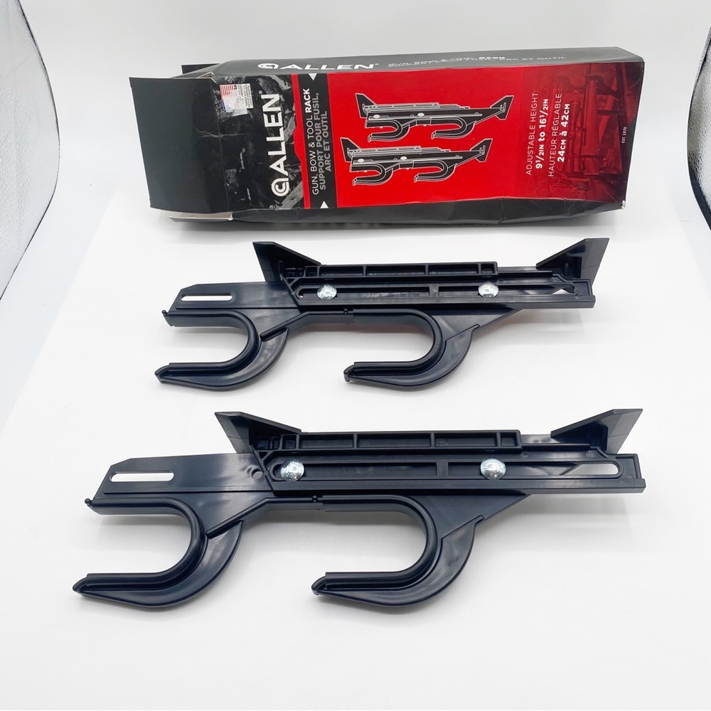 Allen Gun Rack Bow Rack Tool Rack 9.5-16.5 inches adjustable Storing Organizing - Picture 5 of 6
